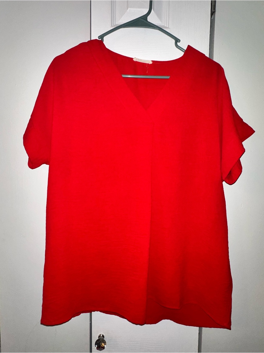 ODDY Bright Red Blouse